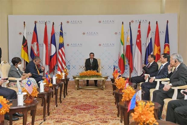 55th ASEAN Foreign Ministers’ Meeting opens in Cambodia hinh anh 3