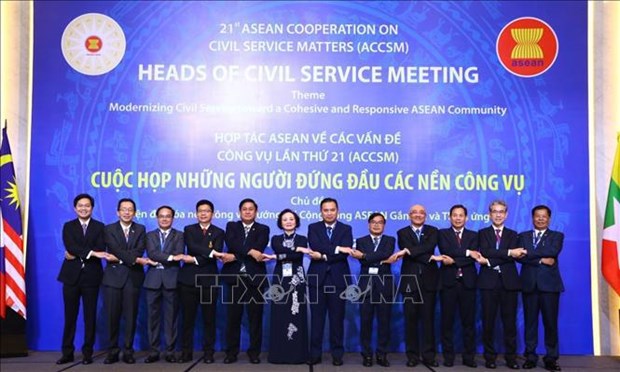 ASEAN heads of civil service meet in Hanoi hinh anh 1