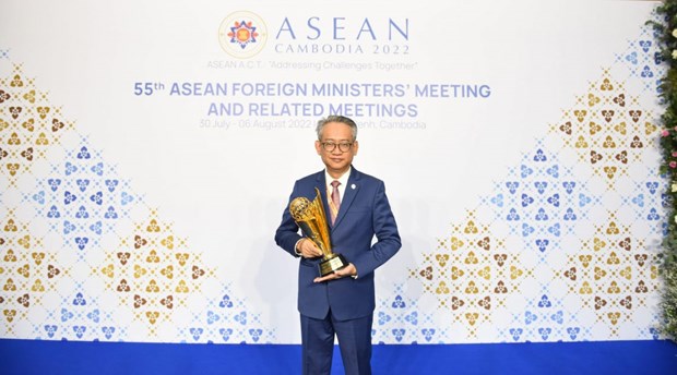 Mekong Institute awarded ASEAN Prize 2021 hinh anh 1