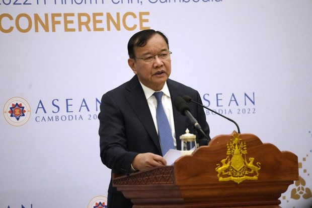 Cambodia announces outcomes of AMM-55 and related meetings hinh anh 1