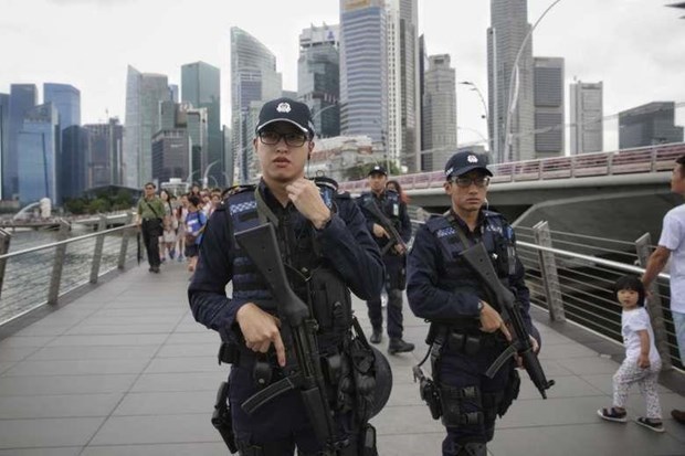 Singapore tightens security ahead of National Day hinh anh 1