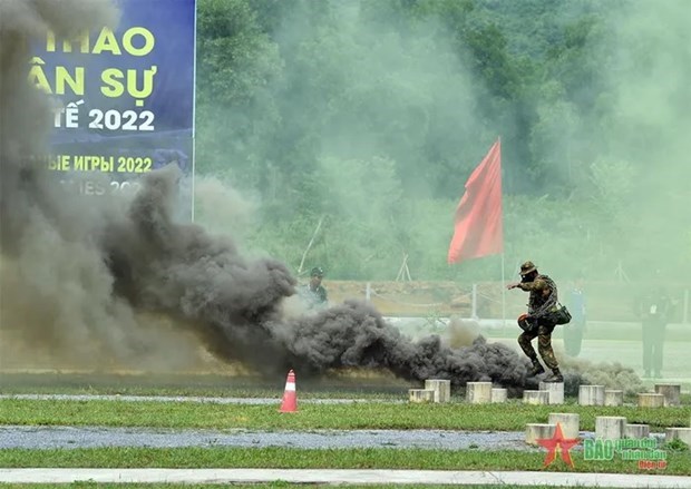 Hanoi hosts Int’l Army Games’ “Emergency Area” contest hinh anh 1