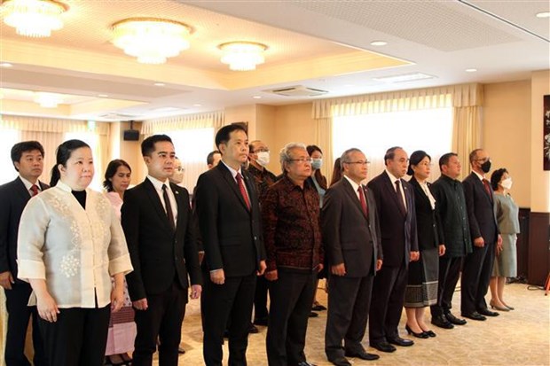 Vietnam chairs ceremony marking ASEAN's 55th founding anniversary in Japan hinh anh 1