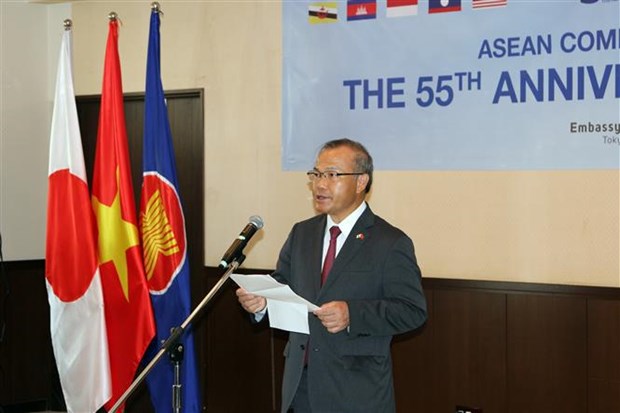 Vietnam chairs ceremony marking ASEAN's 55th founding anniversary in Japan hinh anh 2