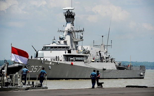 EU, Indonesia hold first joint naval exercise hinh anh 1