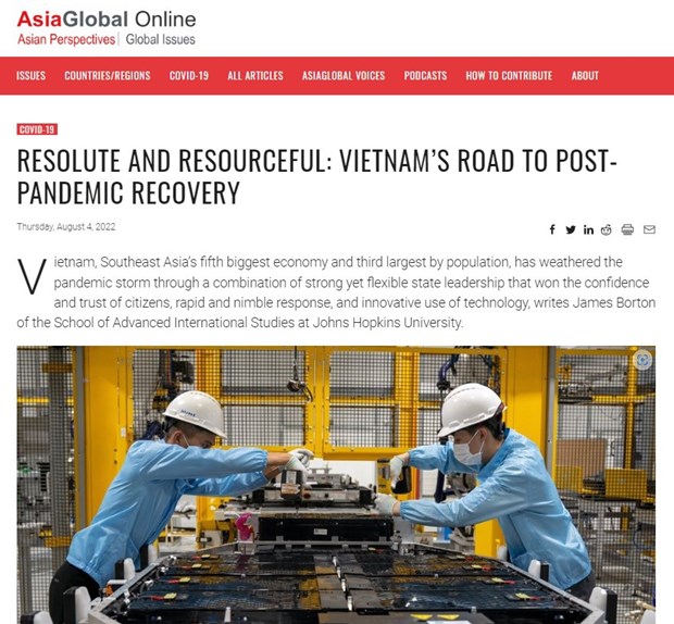 Vietnam makes firm steps in post-pandemic recovery: expert hinh anh 2