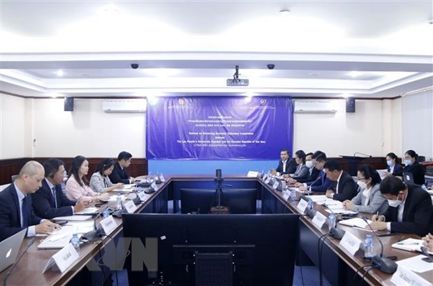Vietnam, Laos enhance cooperation in economic diplomacy hinh anh 1