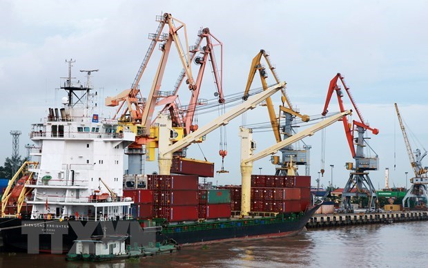 Cargo throughput via seaports sees slight rise in July hinh anh 1