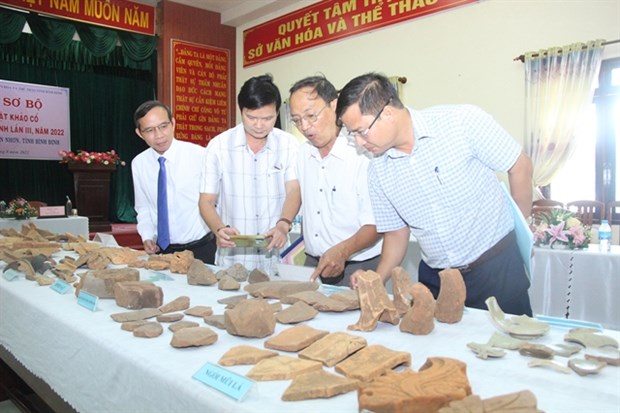 1,500-year-old Cham ruins discovered in Binh Dinh hinh anh 1
