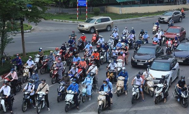 Hanoi builds roadmap for motorcycle exhaust emission control hinh anh 1