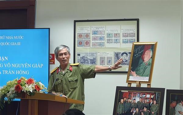 National Archives Centre III receives more than 100 photos of General Vo Nguyen Giap hinh anh 2