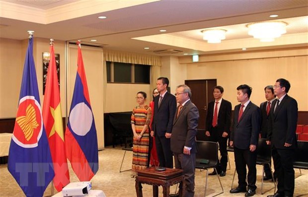 60th anniversary of Vietnam-Laos diplomatic relations marked in Tokyo hinh anh 1