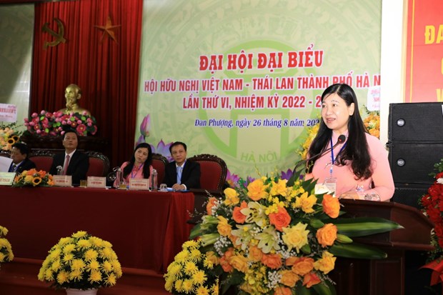 Vietnam – Thailand friendship association in Hanoi convenes 6th congress hinh anh 1