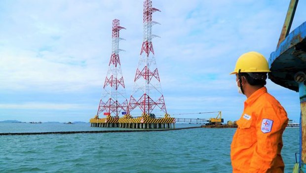 Southeast Asia’s longest 220kV offshore power line to be operational next month hinh anh 2