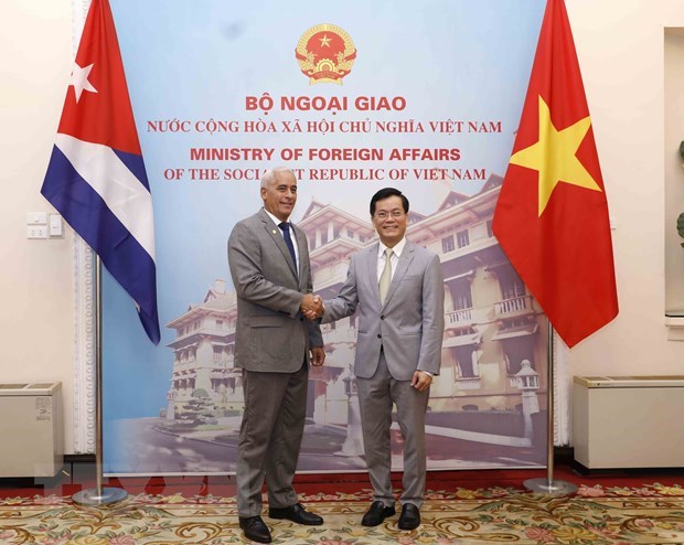 Vietnamese, Cuban foreign ministries hold seventh political consultation hinh anh 1