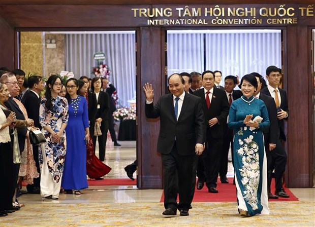 State leader hosts ceremony marking 77th National Day hinh anh 1