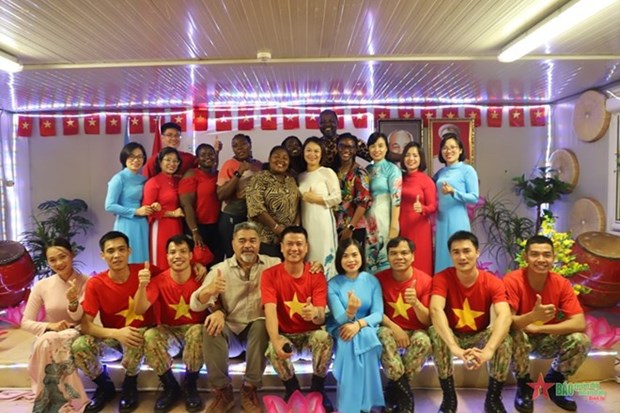 Vietnam’s UN peacekeeping forces in South Sudan celebrate National Day hinh anh 1