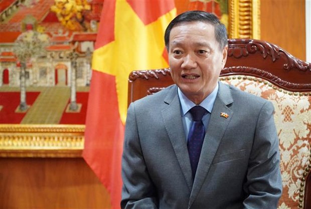 Ambassador: Vietnam, Laos determined to foster relations hinh anh 1