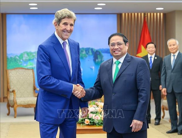 Prime Minister hosts US Special Presidential Envoy for Climate hinh anh 1