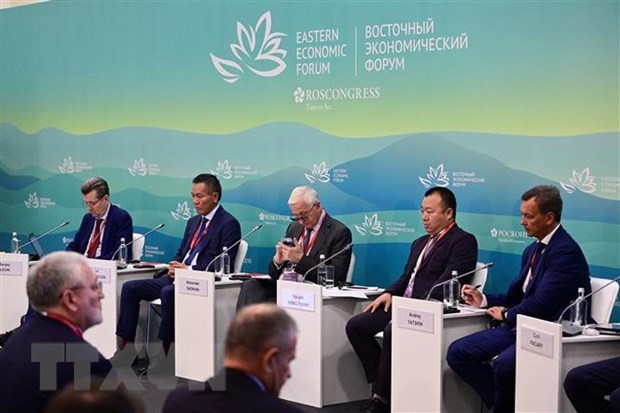 Vietnam, Russia hold business dialogue at EEF 2022 hinh anh 1