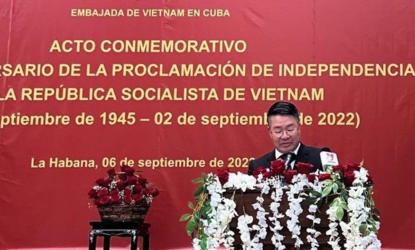 77th National Day marked in Cuba hinh anh 2