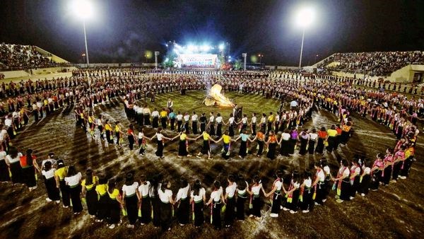 2,022 people to perform Xoe dance in Yen Bai hinh anh 1
