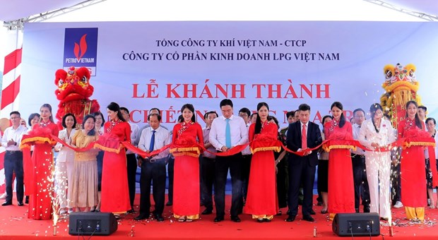 PV GAS affiliate opens LPG extraction, filling station in Khanh Hoa hinh anh 1