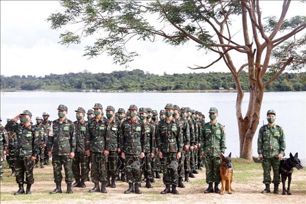Vietnam, Laos, Cambodia hold joint search and rescue exercise hinh anh 1