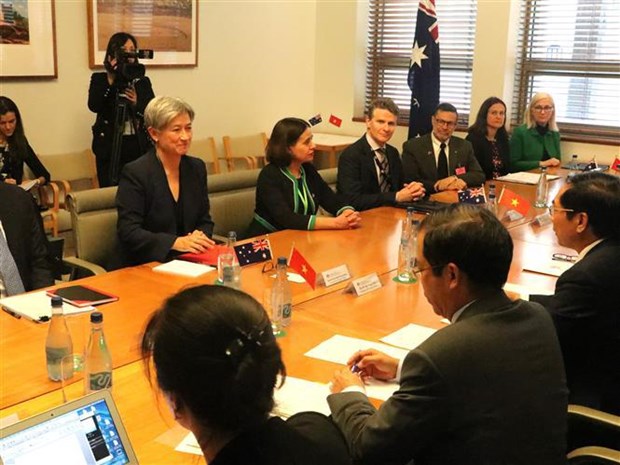 Foreign Minister co-chairs fourth meeting with Australian counterpart hinh anh 1