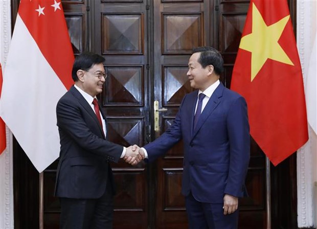 Singapore wishes to further enhance strategic partnership with Vietnam hinh anh 1