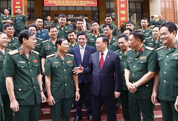 NA Chairman attends National Defence Academy’s entrance ceremony hinh anh 1