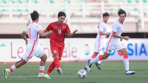 Football: Vietnam beat Hong Kong 5-1 in U20 Asian Cup qualifiers hinh anh 2