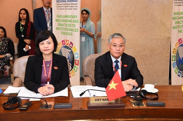 Vietnam attends regional parliamentary seminar on SDGs realisation hinh anh 1
