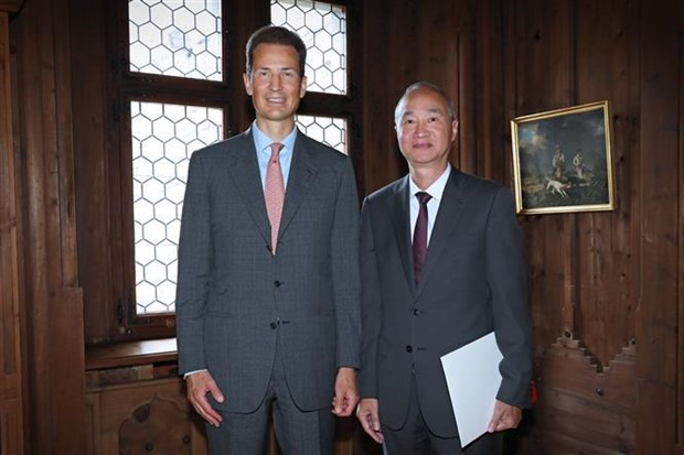 Liechtenstein cam kết khuyến khích các công ty đầu tư vào Việt Nam