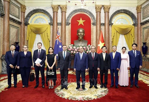 President hosts newly-accredited ambassadors hinh anh 3