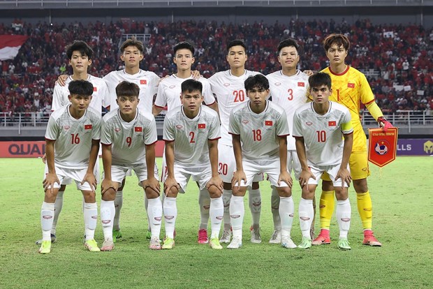 Vietnam earn ticket to 2023 AFC U20 Asian Cup finals despite loss against Indonesia hinh anh 1