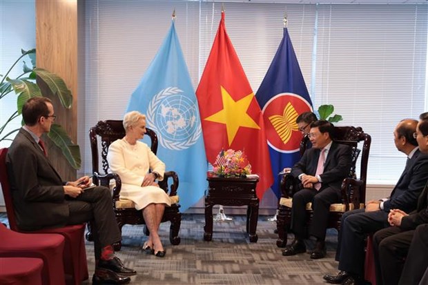 Deputy PM meets foreign officials to promotes Vietnam’s ties with partners hinh anh 3