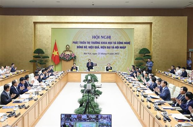 Government conference seeks ways to develop sci-tech market hinh anh 2