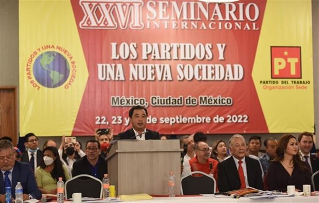 Vietnam attends int'l conference of political parties in Mexico hinh anh 1