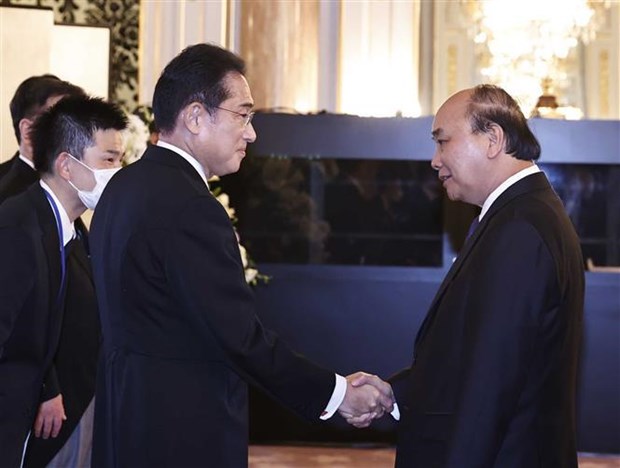 President attends “thank-you” gathering after late PM Abe Shinzo’s state funeral hinh anh 1