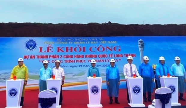 Construction starts on Long Thanh airport’s flight management works hinh anh 2