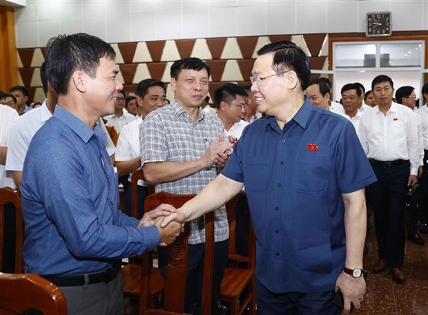 Parliament leader meets voters in Hai Phong city hinh anh 2