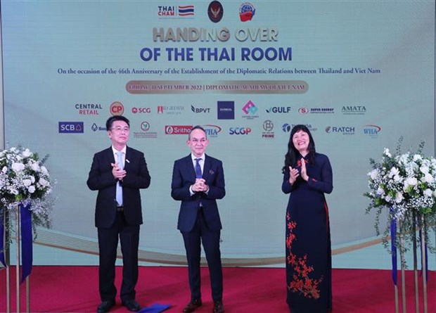 Thai Room ก่อตั้งที่ Diplomatic Academy of Vietnam hinh anh 1