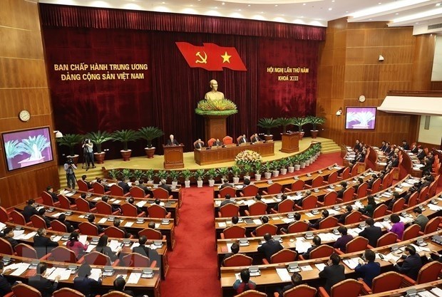 Sixth plenum of 13th Party Central Committee opens hinh anh 1