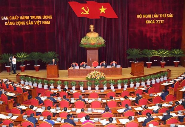 Party leader urges Party Central Committee to seek new measures for implementing major issues hinh anh 2