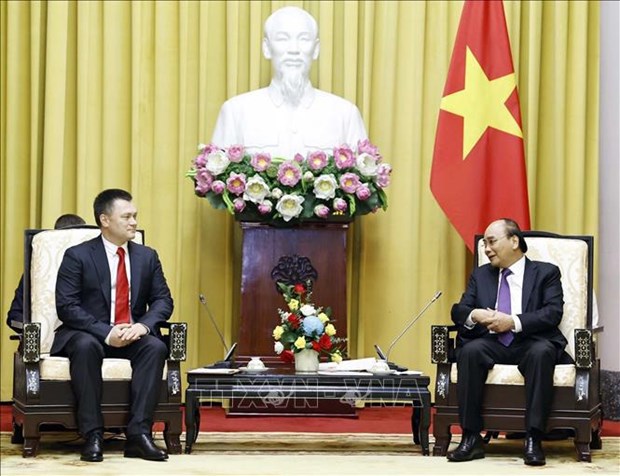 President Nguyen Xuan Phuc receives Russian Prosecutor General hinh anh 1