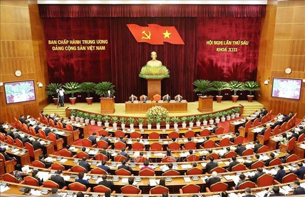 Party Central Committee continues sixth plenum hinh anh 1