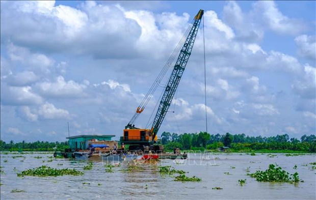 Sustainable sand management helps reduce climate change impacts on Mekong Delta hinh anh 1