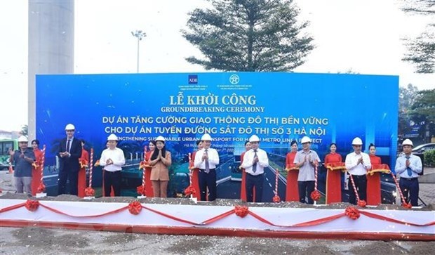 Hanoi launches project to enhance sustainable transport for metro line No.3 hinh anh 1