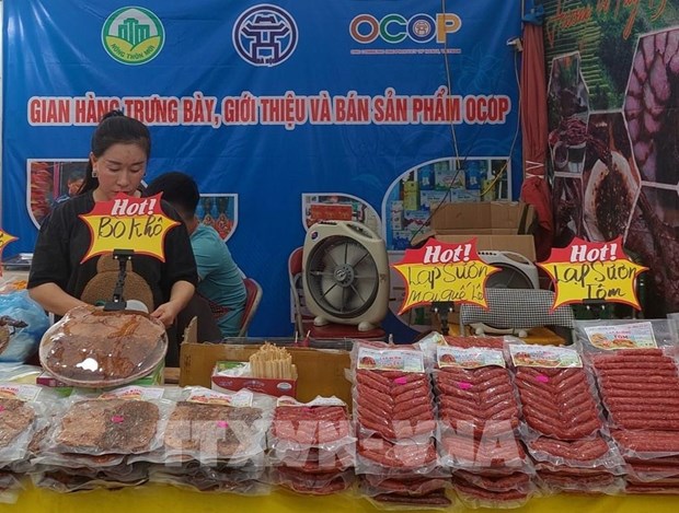 Hội chợ Hà Nội trưng bày hơn 2.000 hàng hóa OCOP hinh anh 1